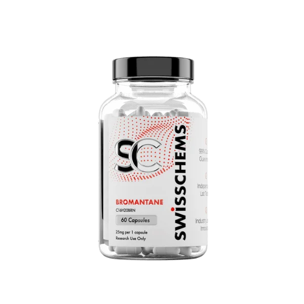 Bromantane (25mg/capsule), 60 Capsules - Peptit.life