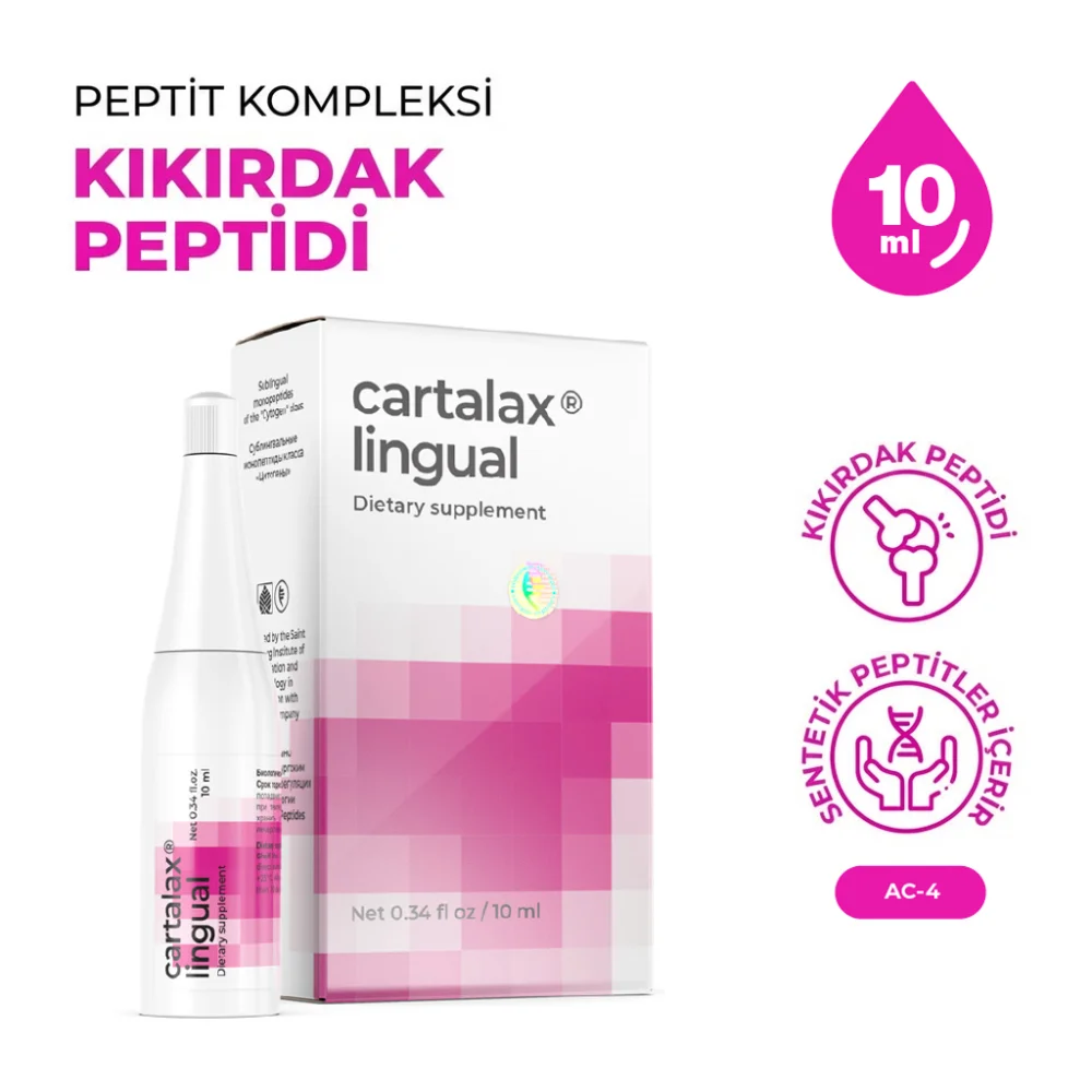 Cartalax Lingual - Kıkırdak ve Eklem Peptitleri - Peptit.life