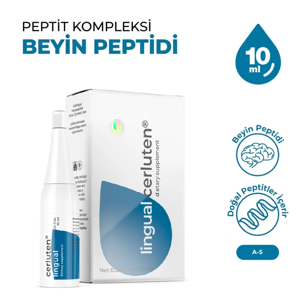 Cerluten A-5 Lingual- Beyin Peptidi - Peptit.life