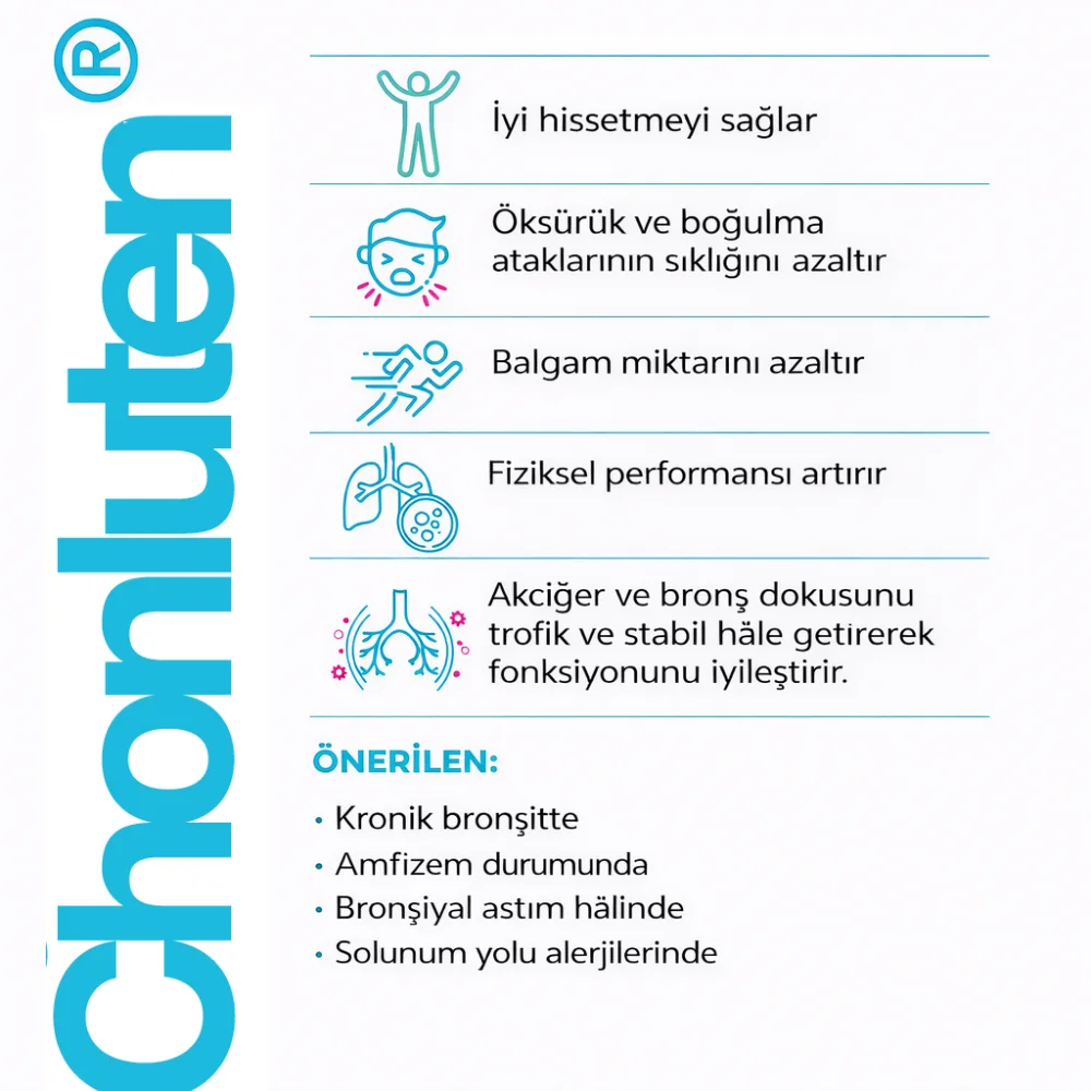 Chonluten Lingual - Akciğer Peptitleri