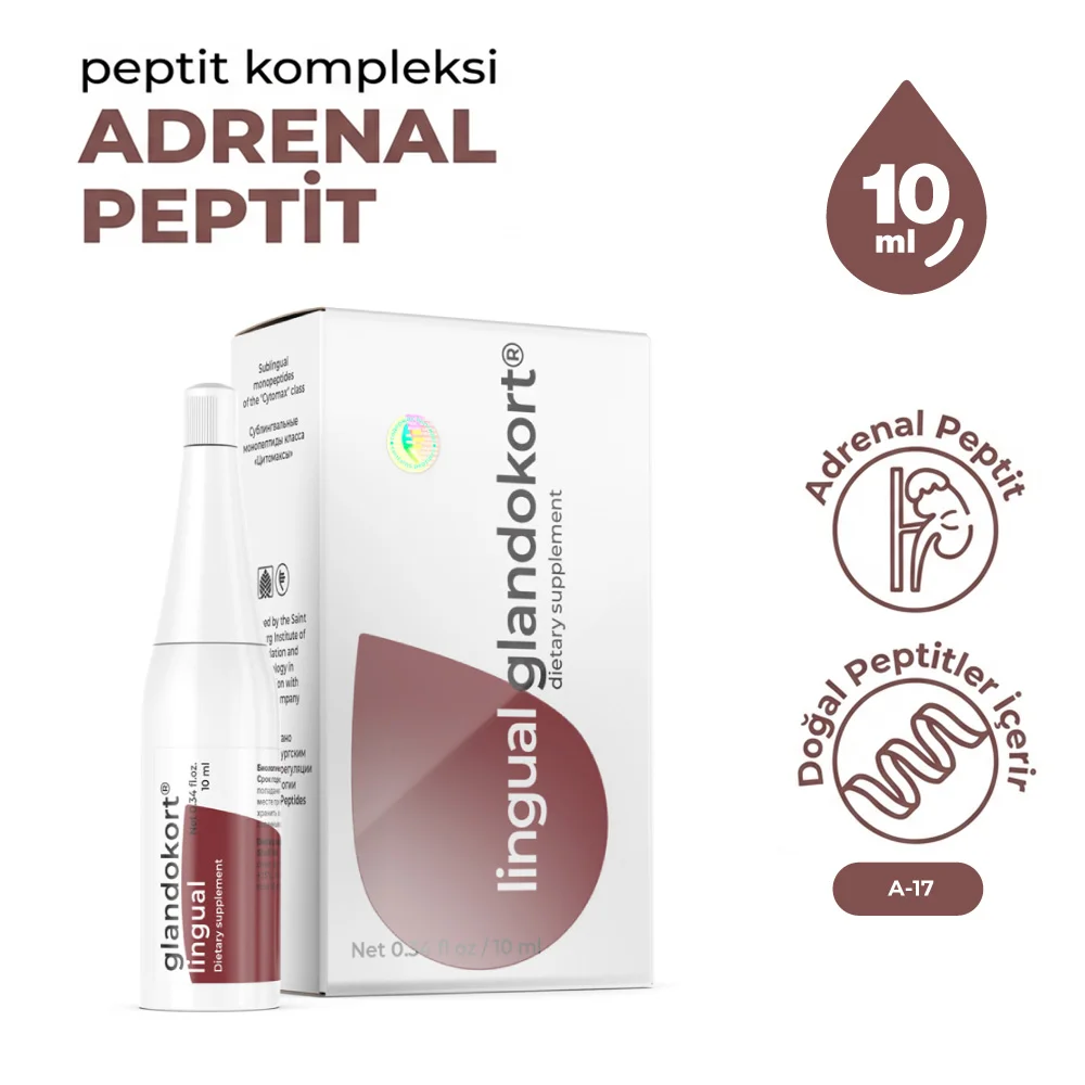Glandokort A-17 Lingual Böbrek Üstü Bezleri - Peptit.life