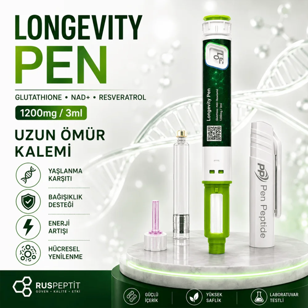 Longevity Pen Glutathione, NAD+, Resveratrol 1200mg/3ml