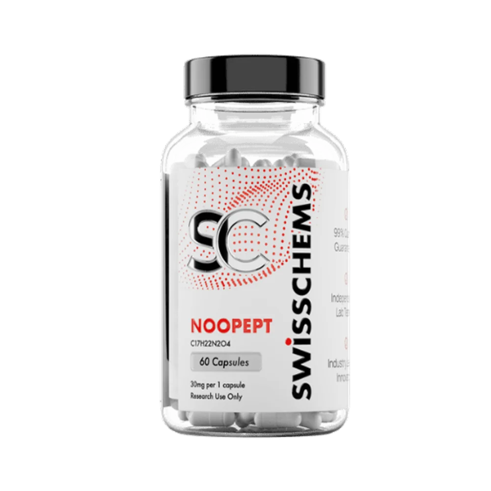 Noopept (Omberacetam), (30mg/capsule), 60 Capsules - Peptit.life