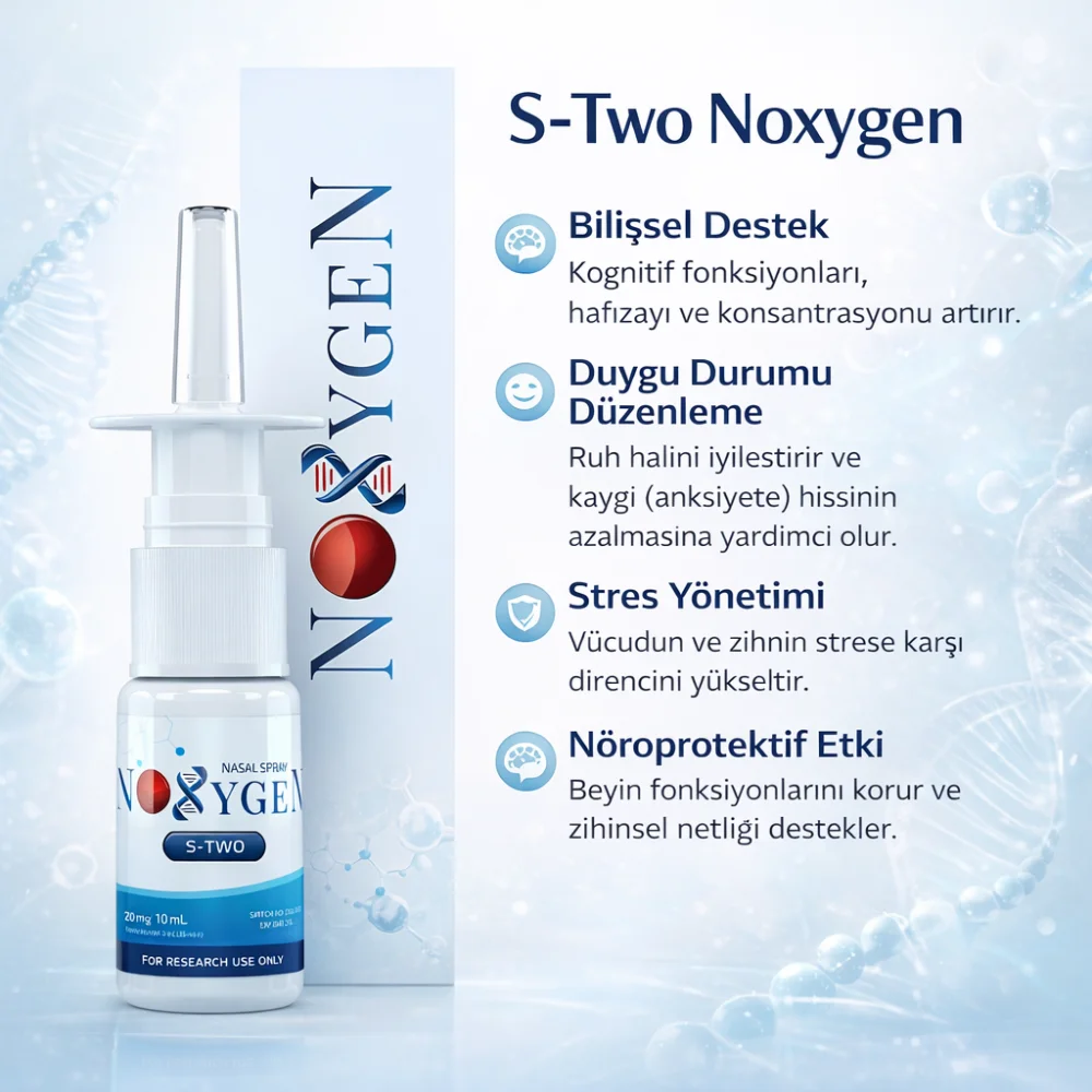 Noxygen S-Two Semax ve Selank Peptidi