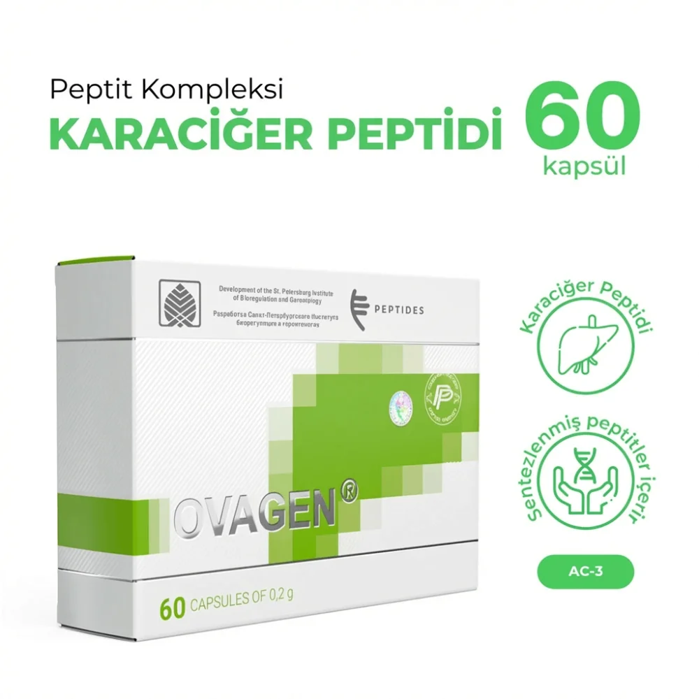Ovagen Karaciğer Fonksiyonları - Peptit.life