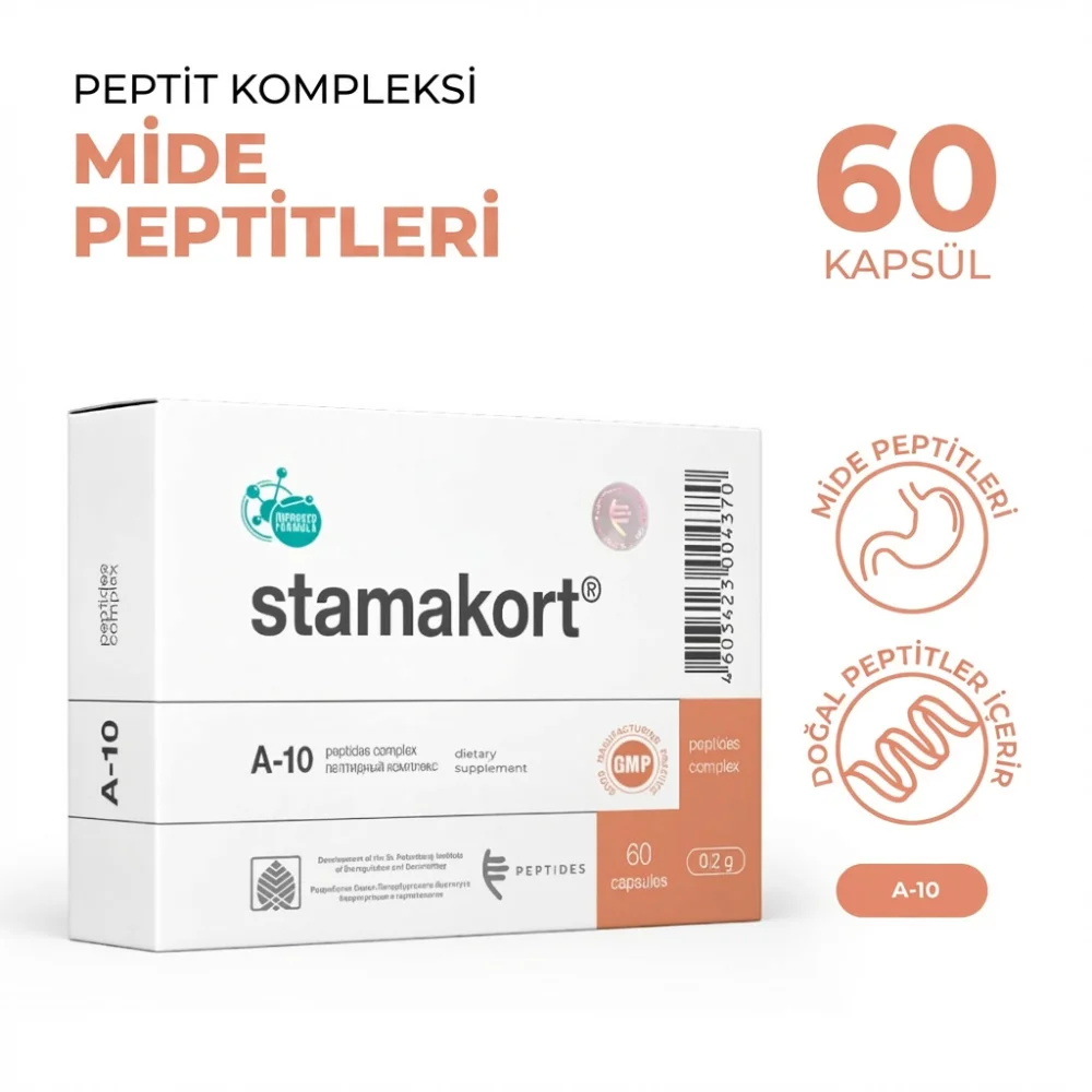Stamakort A-10 Mide ve Sindirim Sistemi - Peptit.life