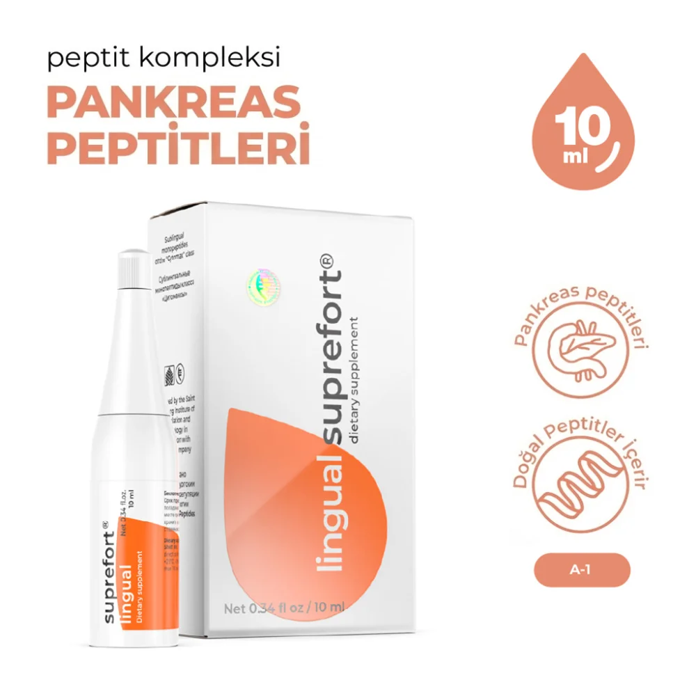Suprefort A-1 Lingual Pankreas ve Metabolizma - Peptit.life