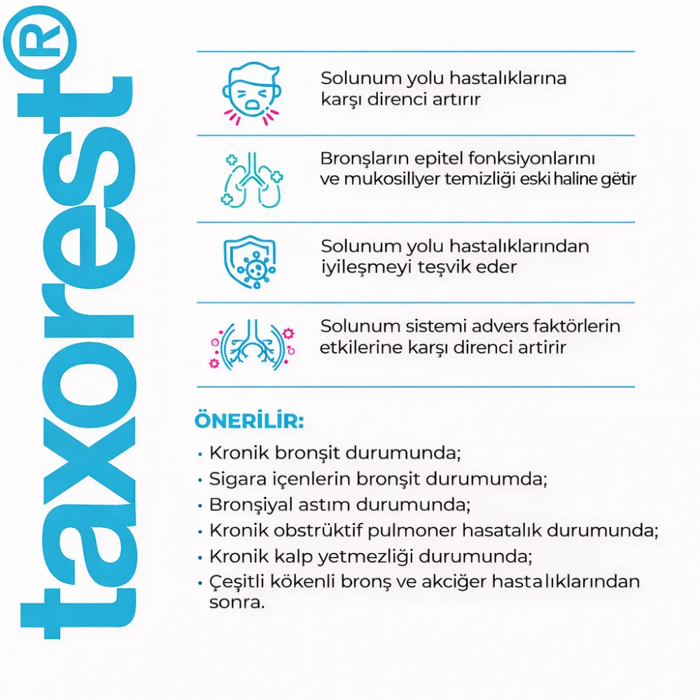 Taxorest A-19 Lingual - Akciğer Peptitleri
