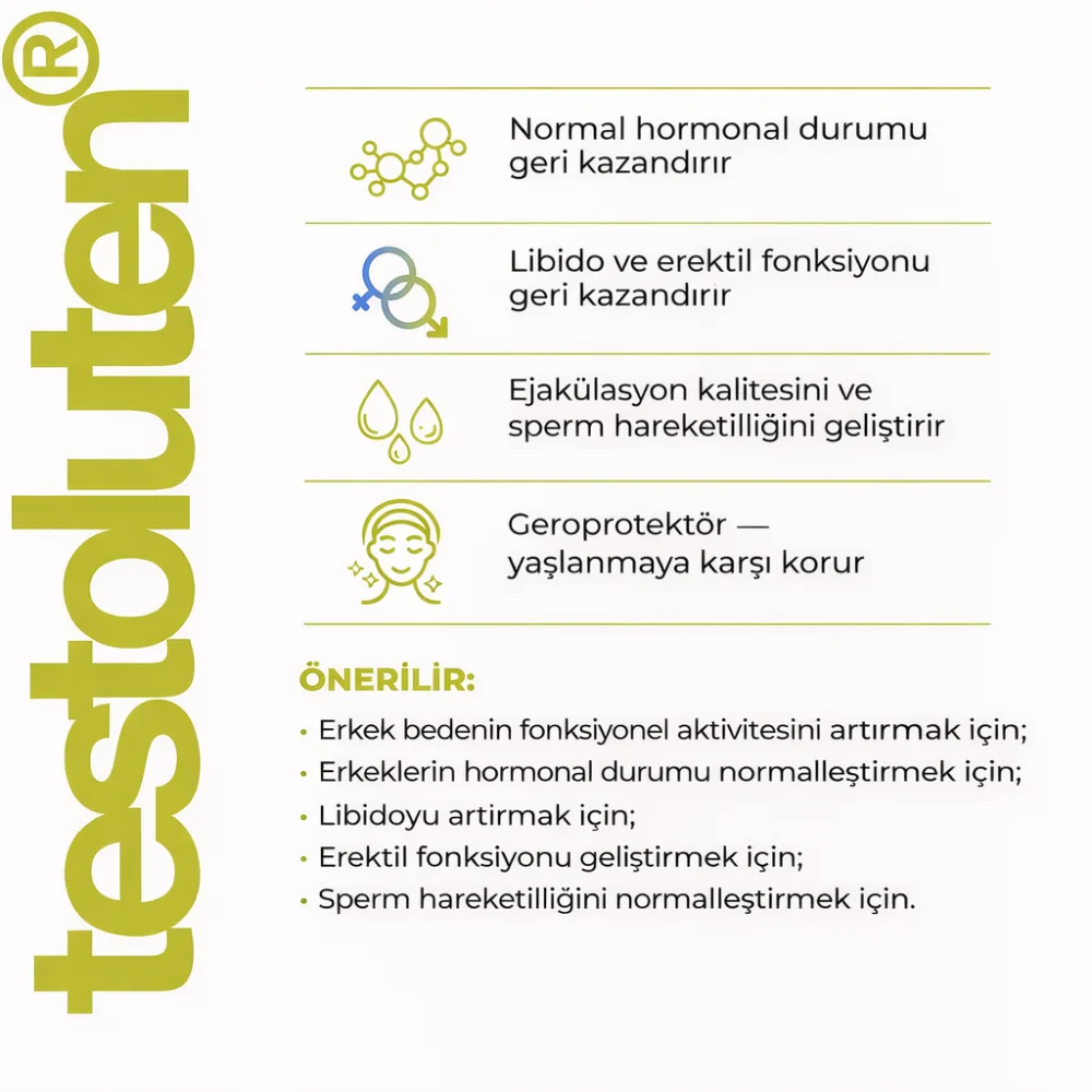 Testoluten Lingual A-13 - Testis Peptitleri