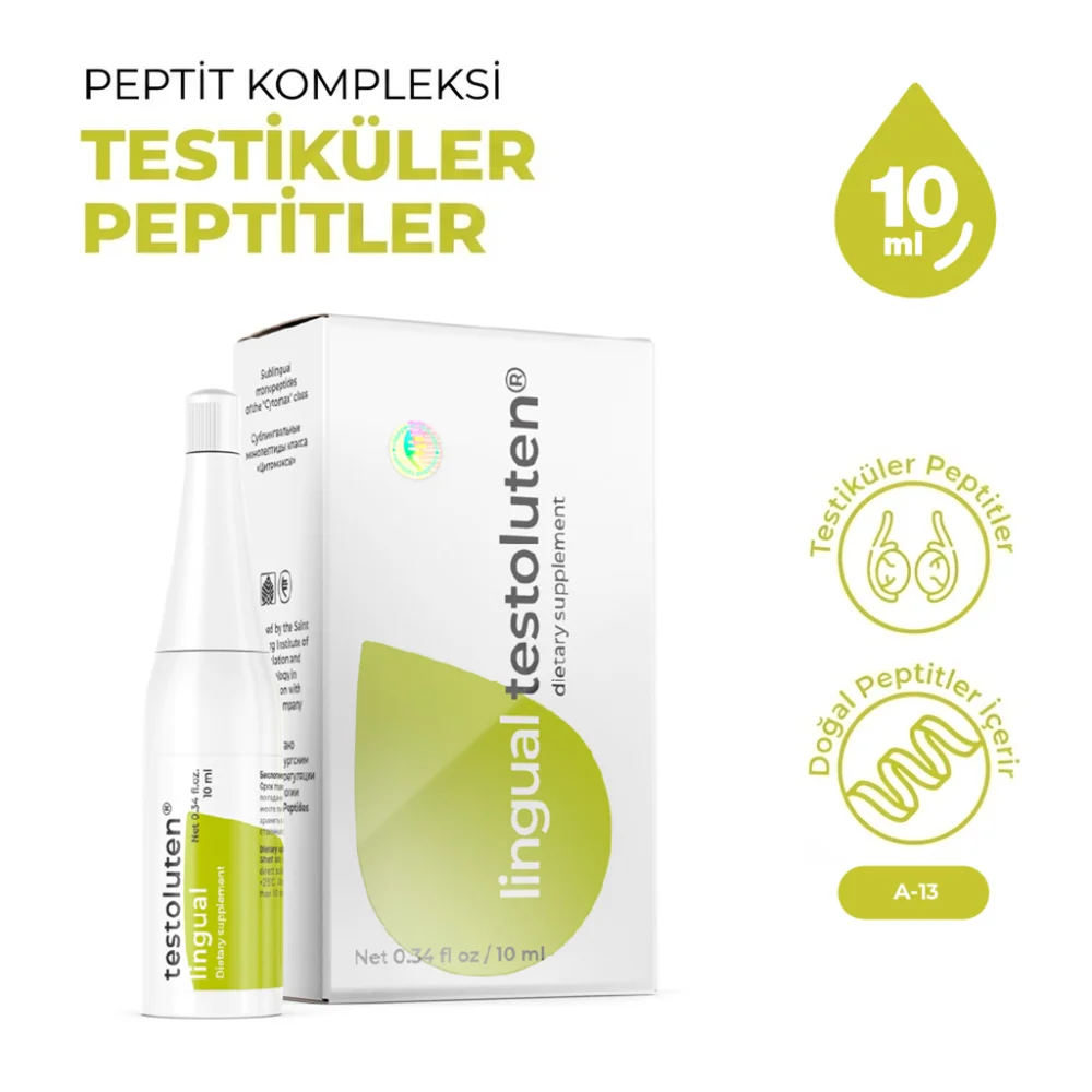 Testoluten Lingual A-13 - Testis Peptitleri - Peptit.life