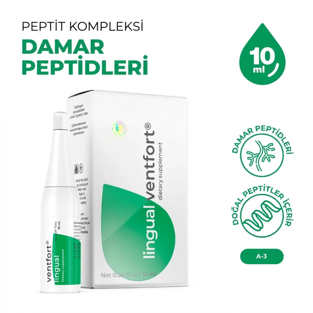 Ventfort A-3 Lingual Vasküler Sistem İçin - Peptit.life